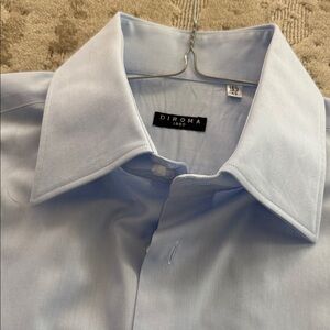 Diroma Made and designed in Italy! 100% cotton 16.5 34/35 sleeve